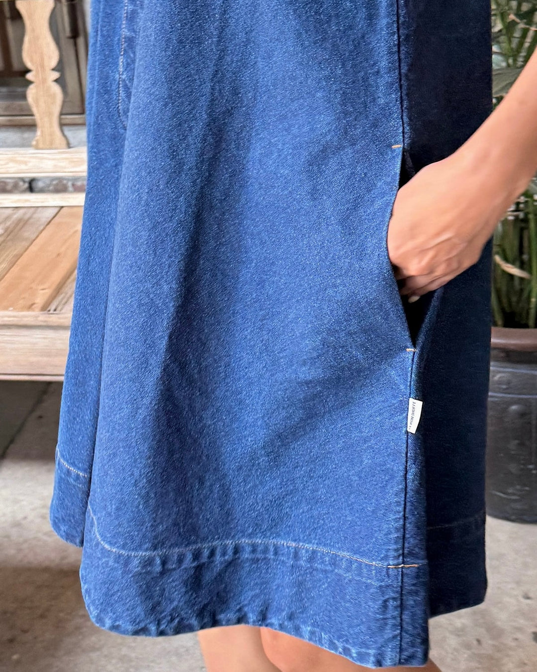 Le Bon Shoppe | Mable Dress | Blue Denim