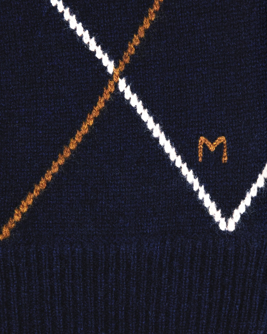 Moismont | Auguste Cardigan N°233 | Arlequin Magic Blue