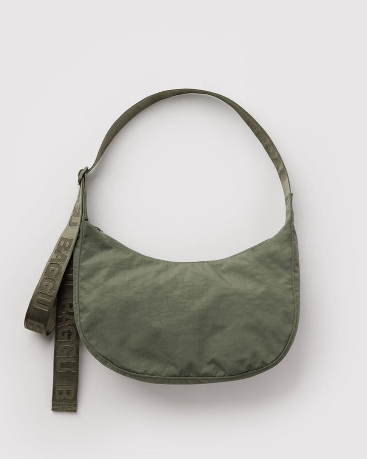 Baggu | Medium Crescent Nylon bag | Caper