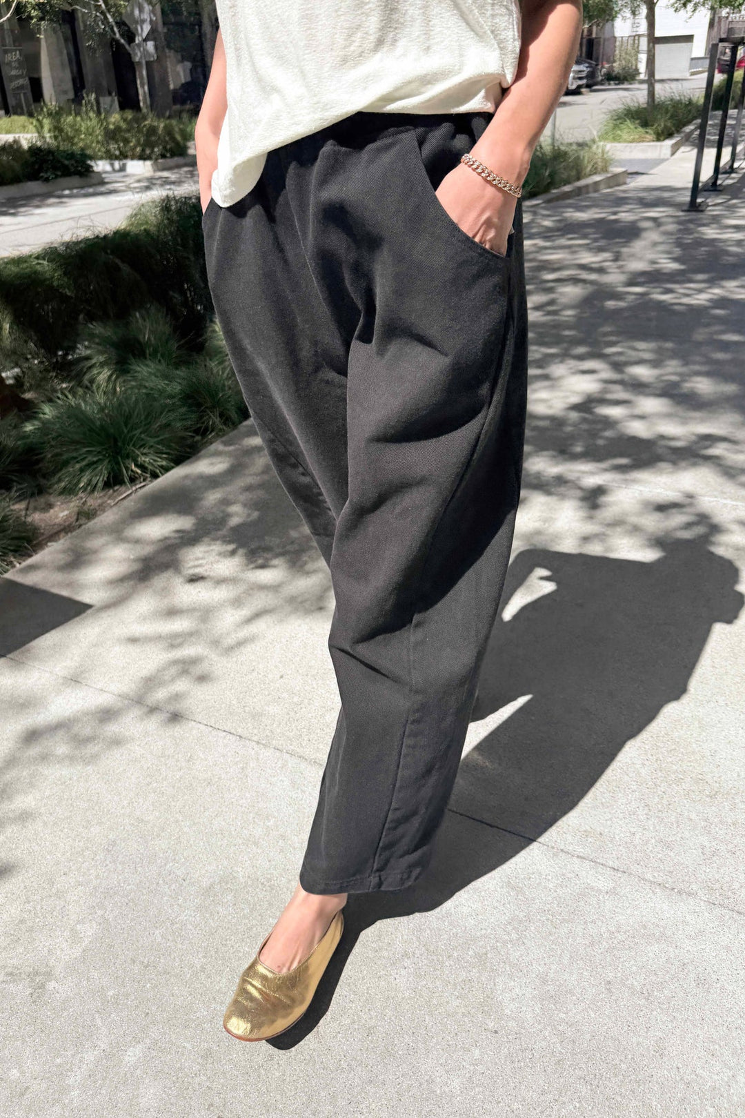 Le Bon Shoppe | Arc pants | Black Canvas