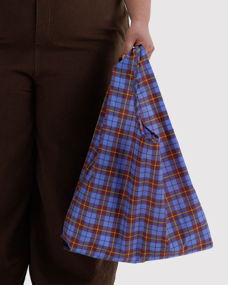 Baggu | Reusable Bag | Blue Tartan