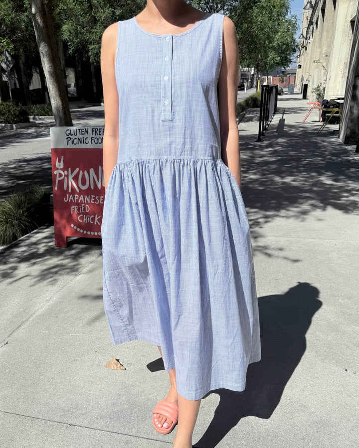 Le Bon shoppe | Marianne dress | Blue Stripe