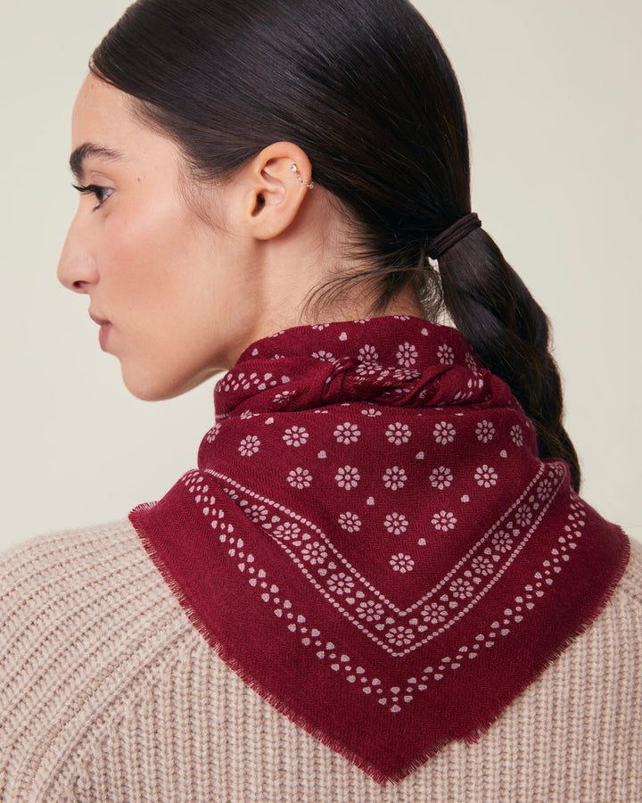 Moismont | Scarf Olaf N°676 | Velvet