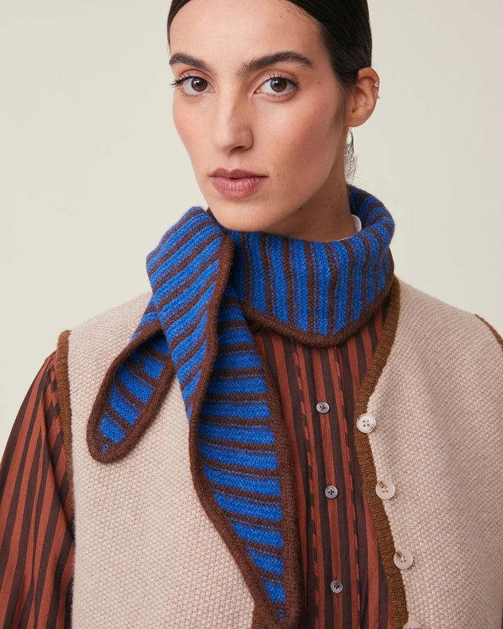 Moismont | Fan Fan Scarf N°228 | Stripes Circus