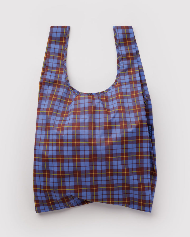 Baggu | Reusable Bag | Blue Tartan
