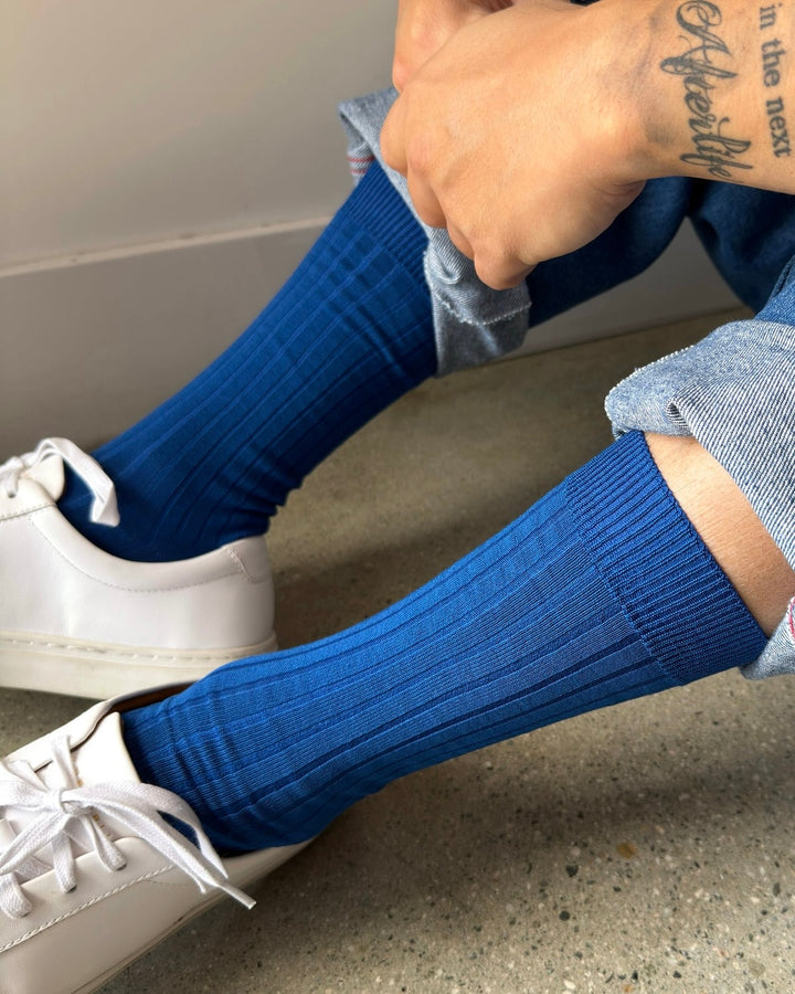 Le Bon Shoppe | His Socks | Cobalt