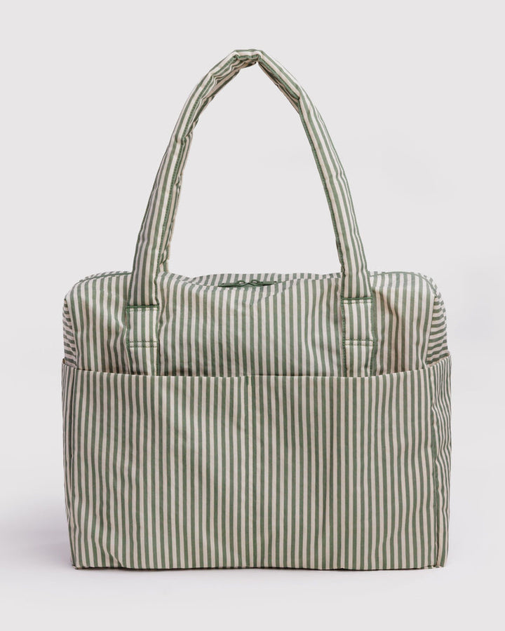Baggu | Cloud Carry On | Sage Stripe