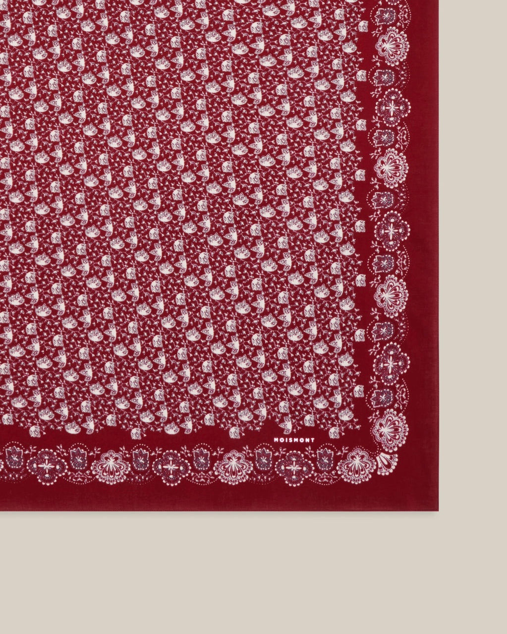 Moismont | Scarf Milan N°675 | Velvet