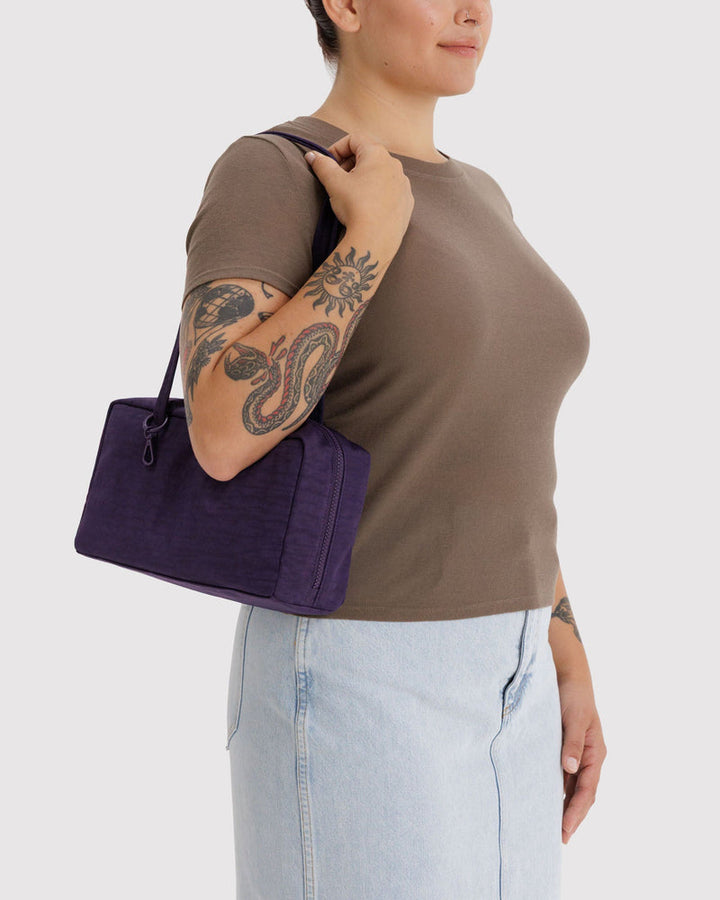 Baggu | Nylon Bowler Bag | Fig