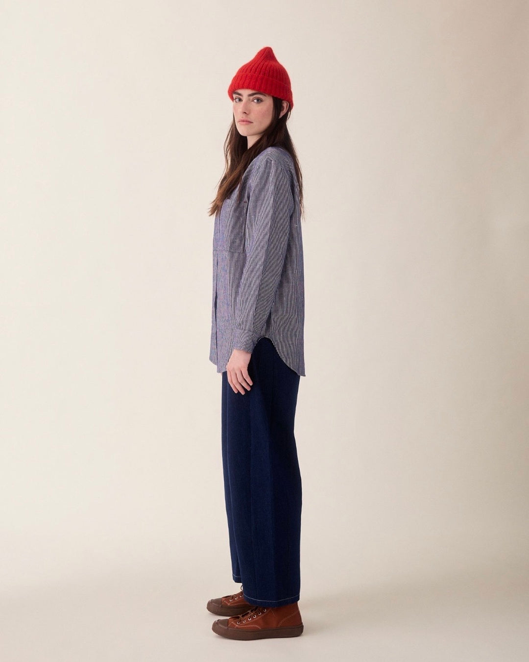 Sideline | Dolly Shirt | Railroad Stripe