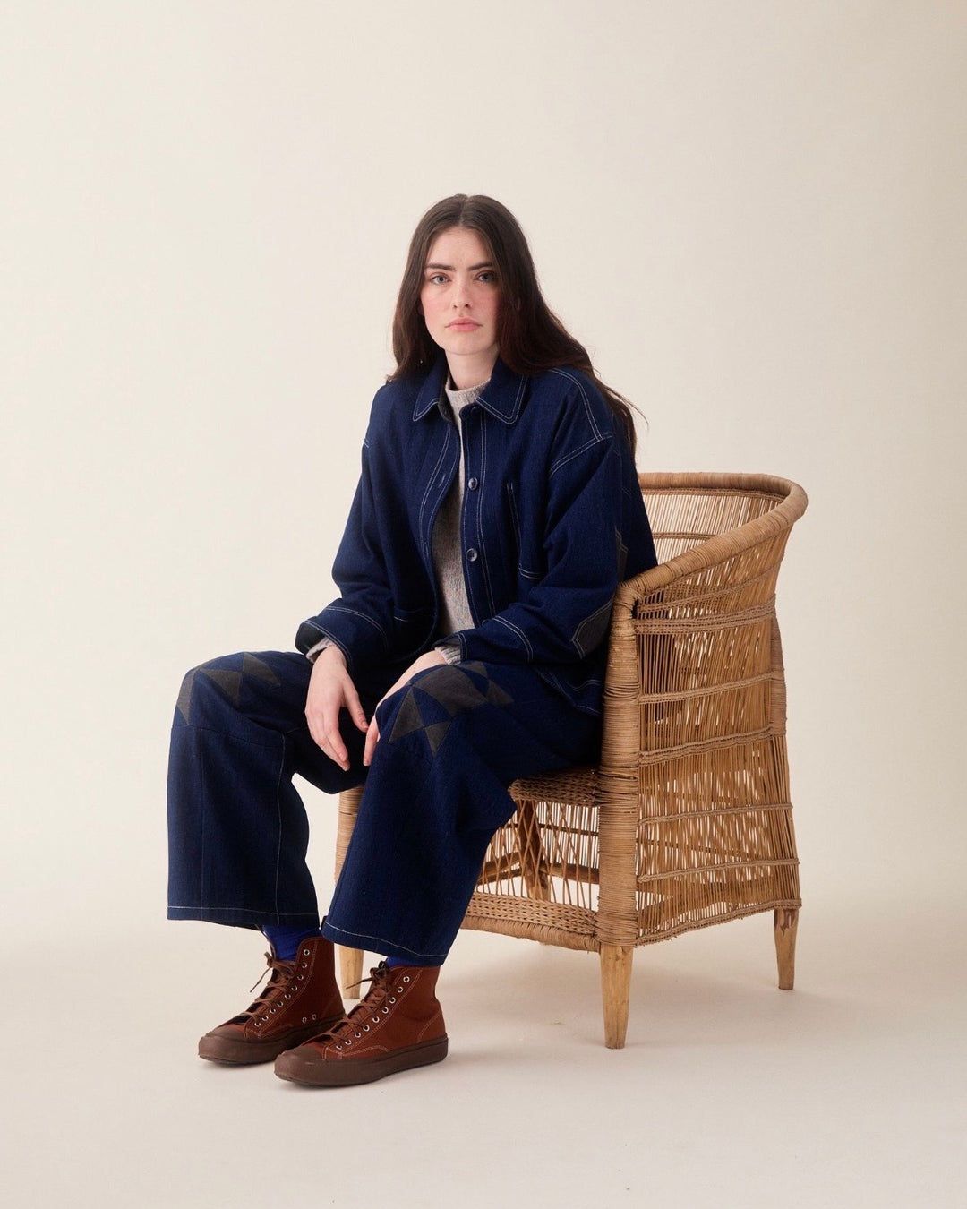 Sideline | Ini Patch Jeans | Indigo Mix