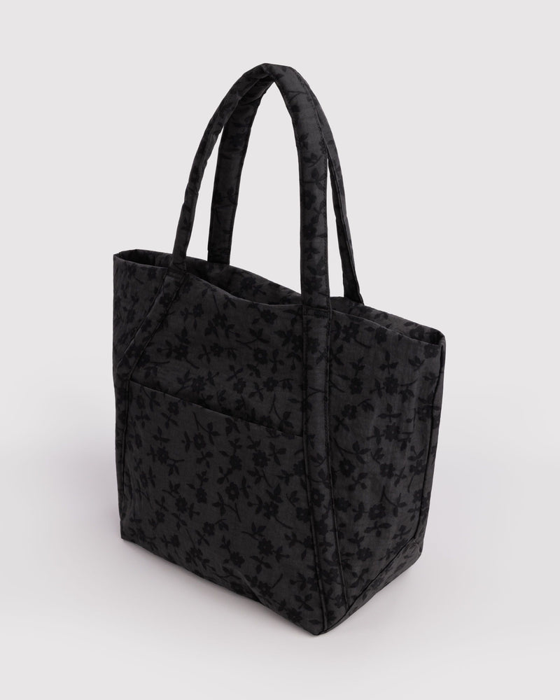 Baggu | Cloud Bag | Charcoal Ditsy Floral