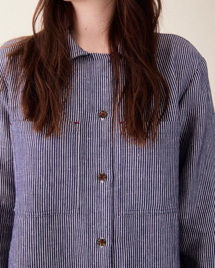 Sideline | Dolly Shirt | Railroad Stripe