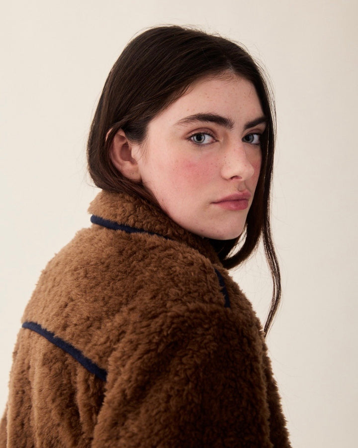 Sideline | Seren Coat | Brown