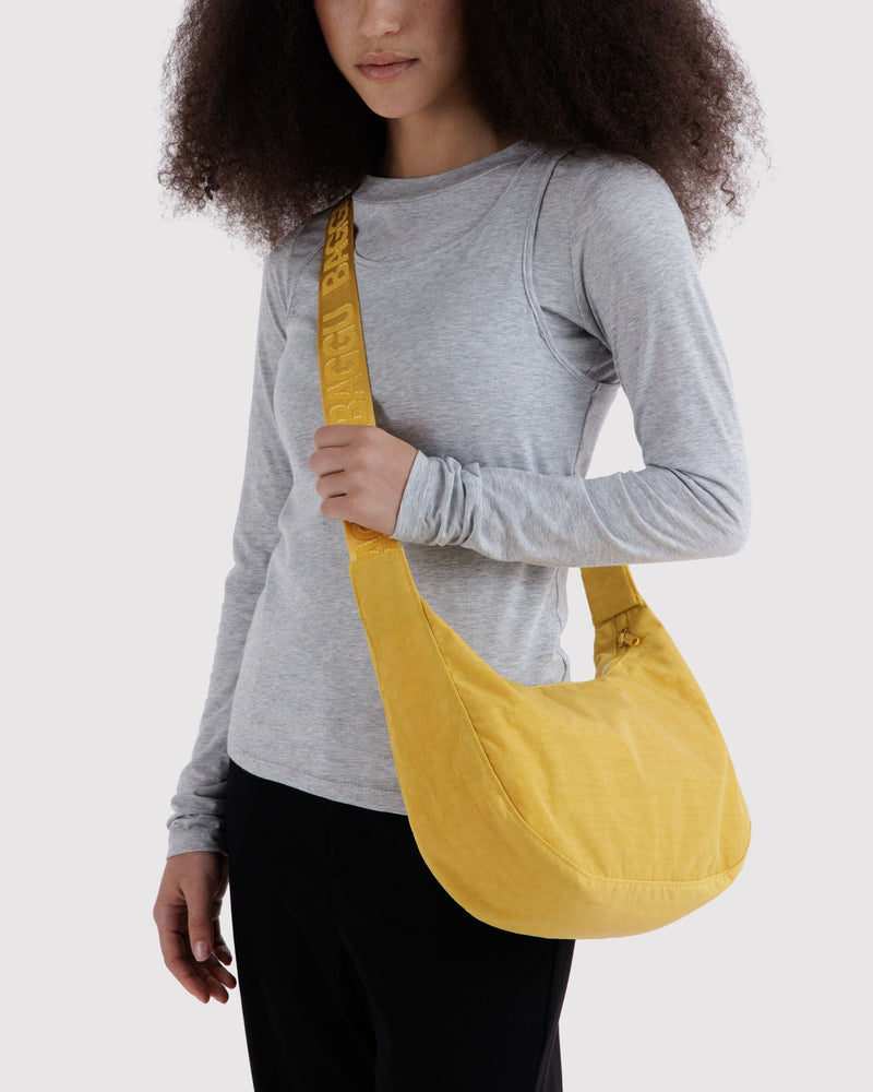 Baggu | Medium Crescent Nylon bag | Sunflower