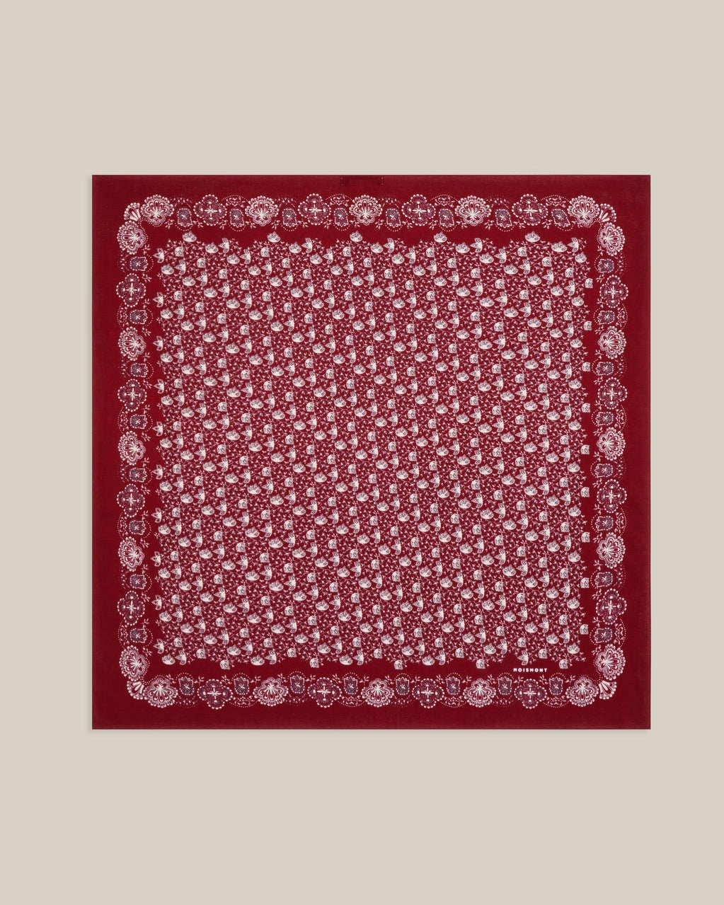 Moismont | Scarf Milan N°675 | Velvet