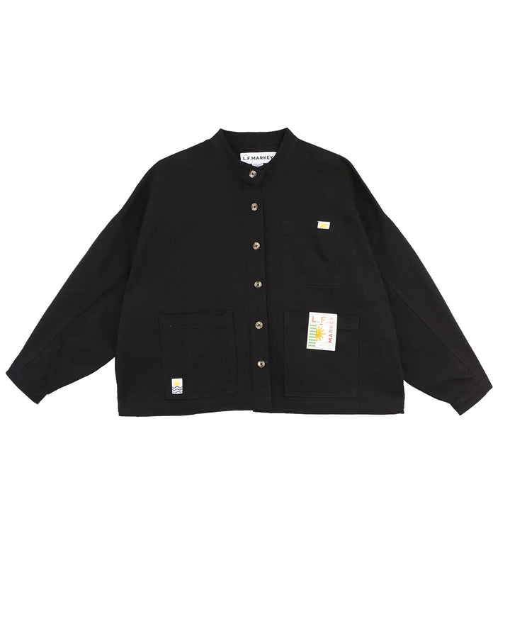 LF Markey | Wide Chore Coat | Black