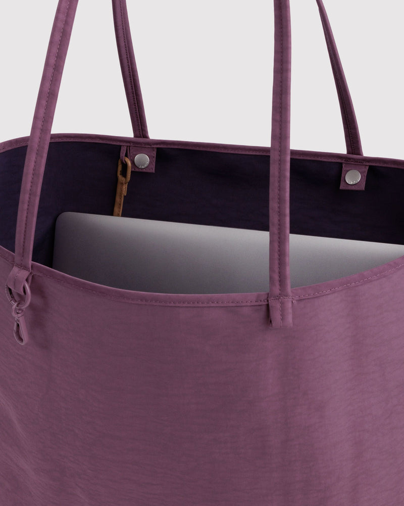 Baggu | Large Nylon Reversible Tote | Wild Plum Mix