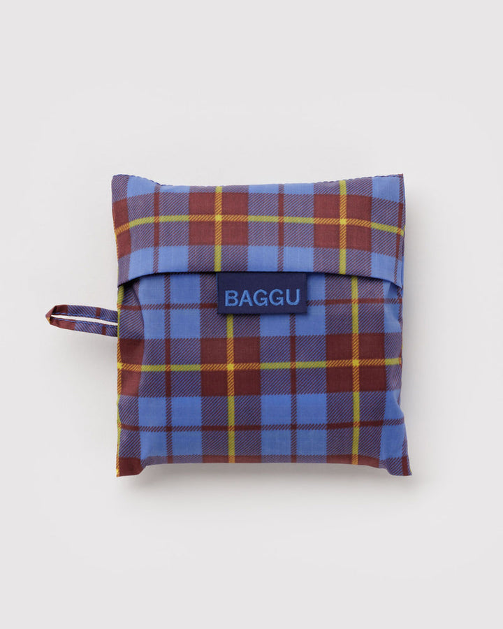 Baggu | Reusable Bag | Blue Tartan