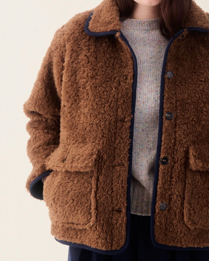Sideline | Seren Coat | Brown