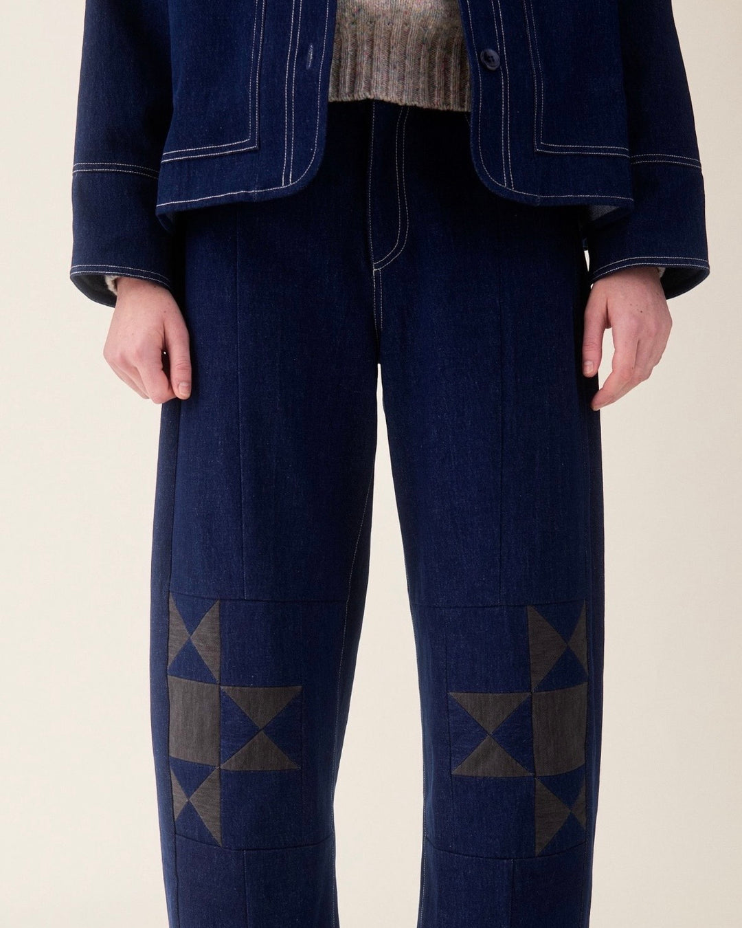 Sideline | Ini Patch Jeans | Indigo Mix