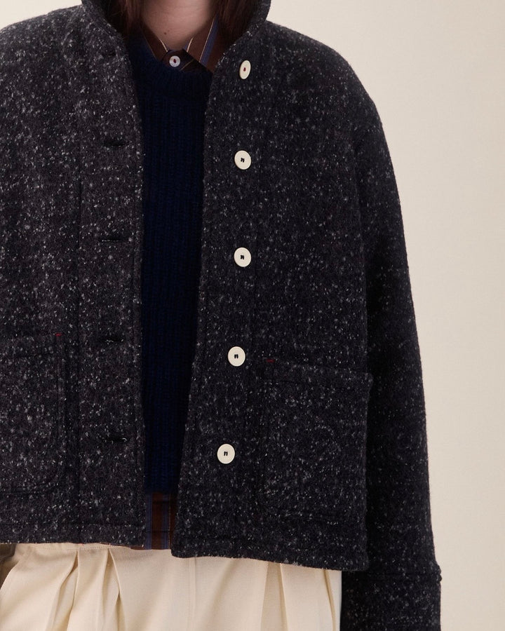 Sideline | Grace Jacket | Grey Fleck