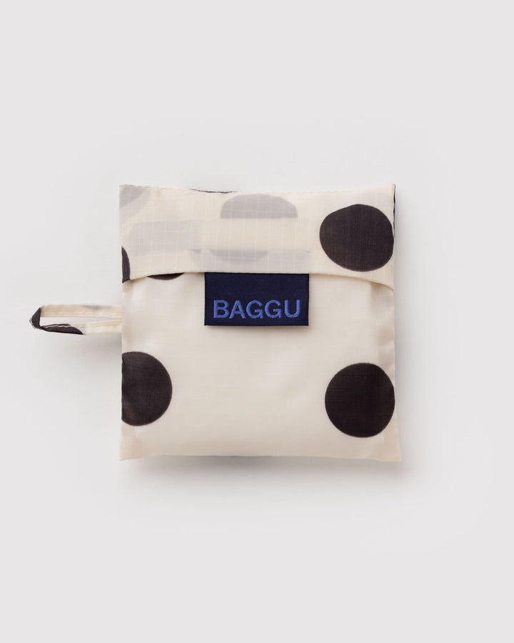 Baggu | Baby Baggu Reusable | Cream and Black Polka Dot