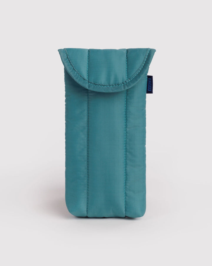 Baggu | Puffy Glasses Sleeve | Peacock