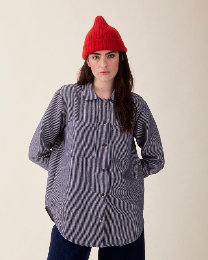 Sideline | Dolly Shirt | Railroad Stripe