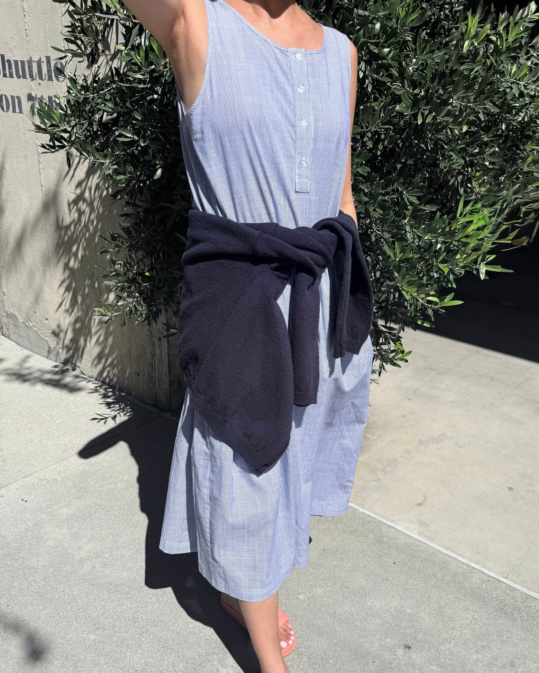 Le Bon shoppe | Marianne dress | Blue Stripe