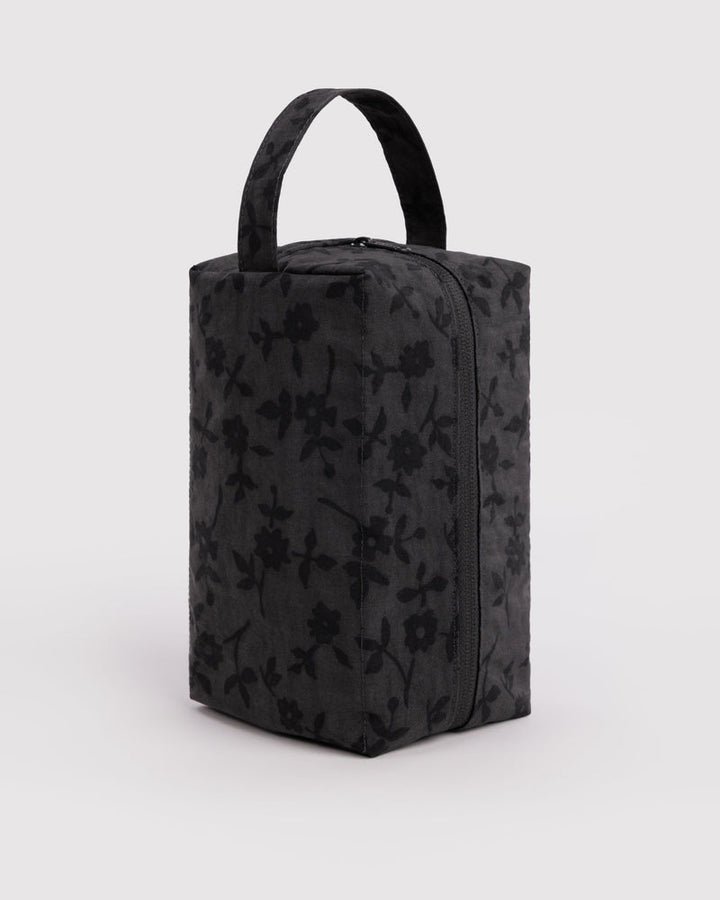 Baggu | Dopp Kit | Charcoal Ditsy Floral