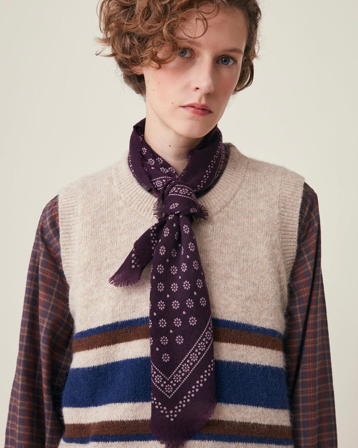 Moismont | Scarf Olaf N°676 | Taffeta