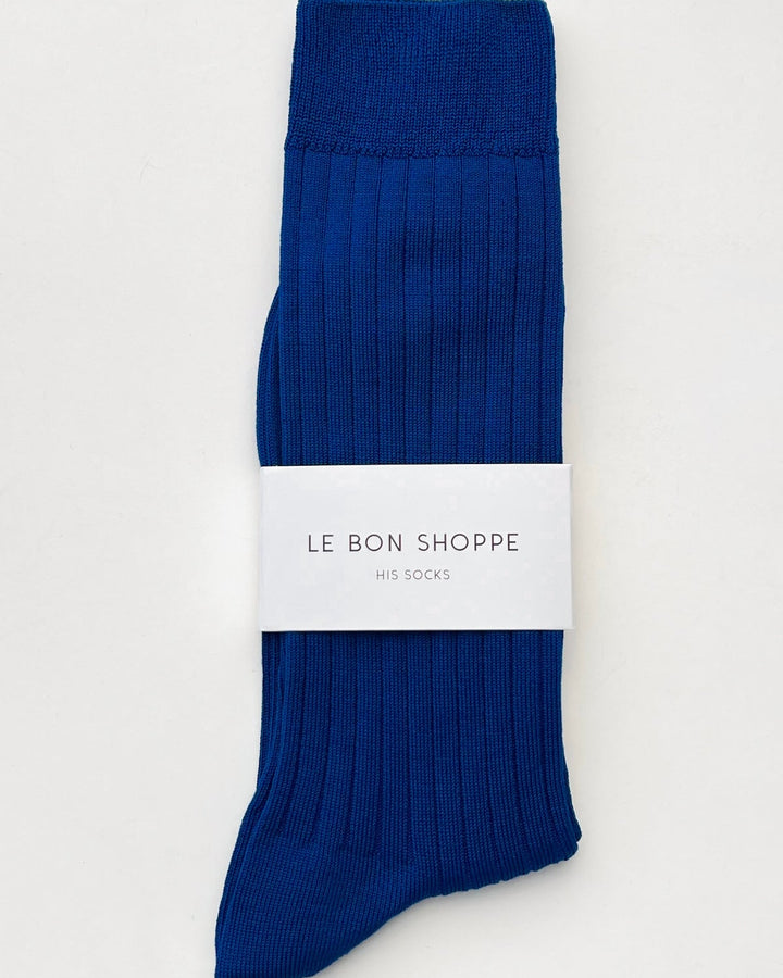 Le Bon Shoppe | His Socks | Cobalt