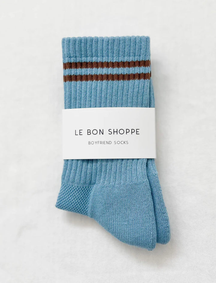 Le Bon Shoppe | Boyfriend Sock | Powder Blue
