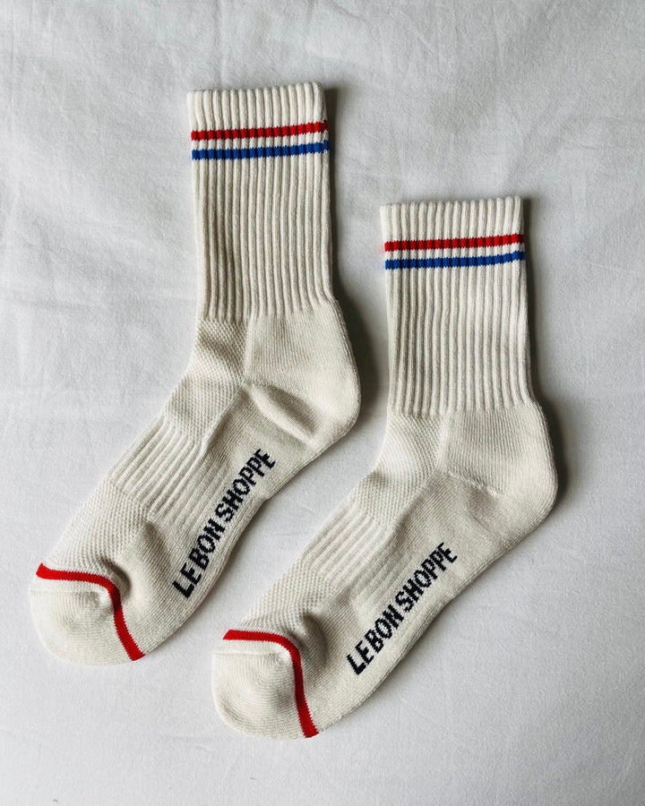 Le Bon Shoppe | Boyfriend Sock | Milk