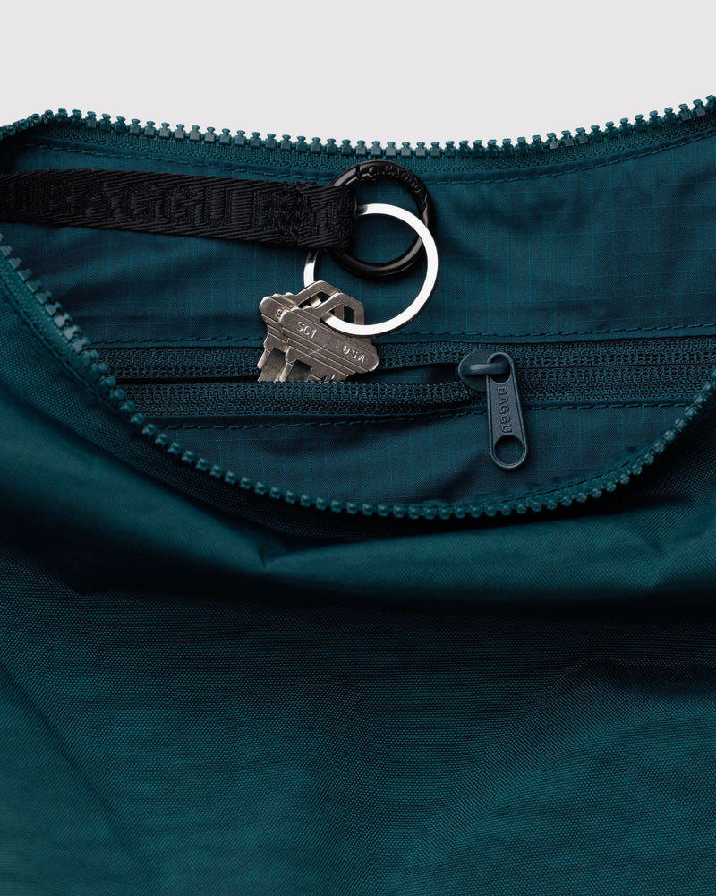 Baggu | Medium Crescent Nylon bag | Deep Sea