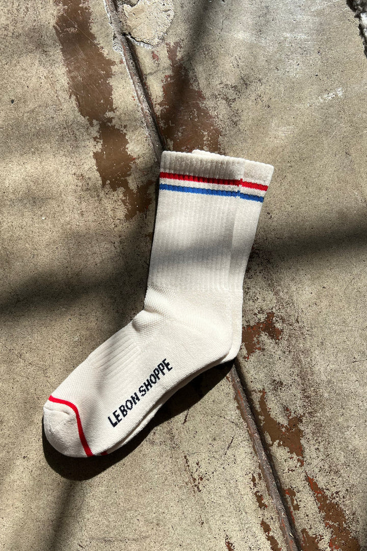 Le Bon Shoppe | Boyfriend Sock | Milk